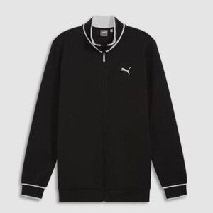 Puma Men's Black Zip-Up Track Athletic Jacket New With Tags Sz XXL